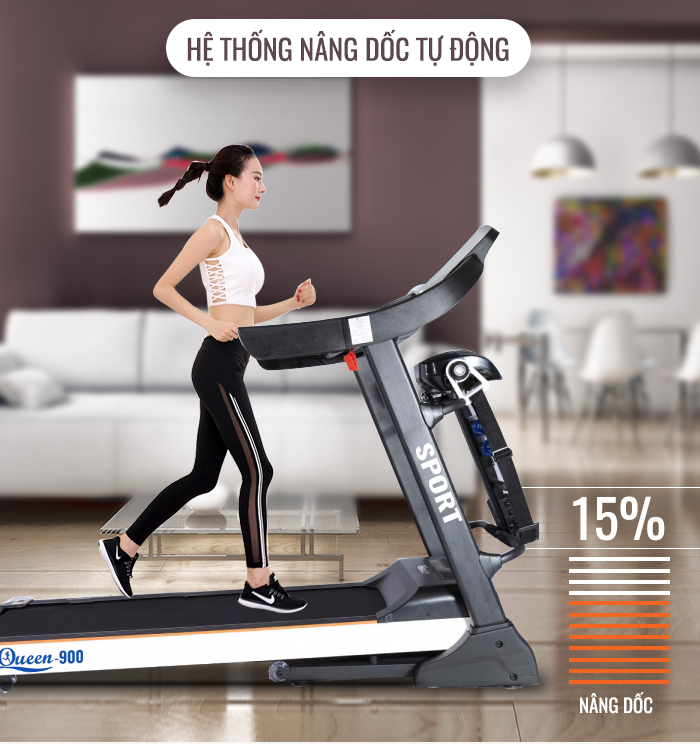 máy chạy bộ đa năng 900