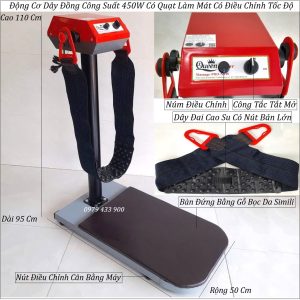 Máy Rung Giảm Mỡ Bụng Queen Pro: Mẫu 2026 Có Điều Chỉnh Tốc Độ