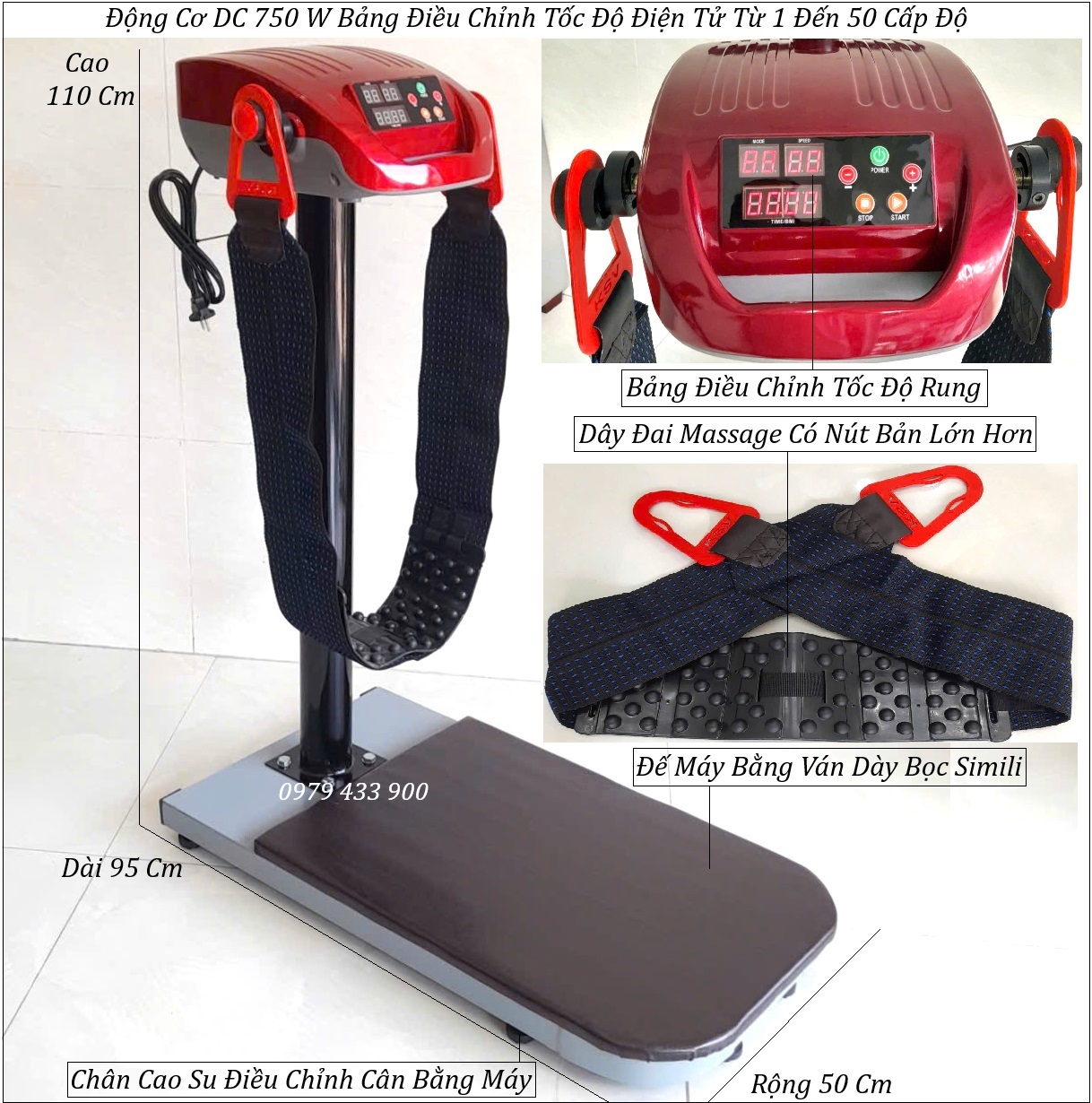 máy rung giảm mỡ 750