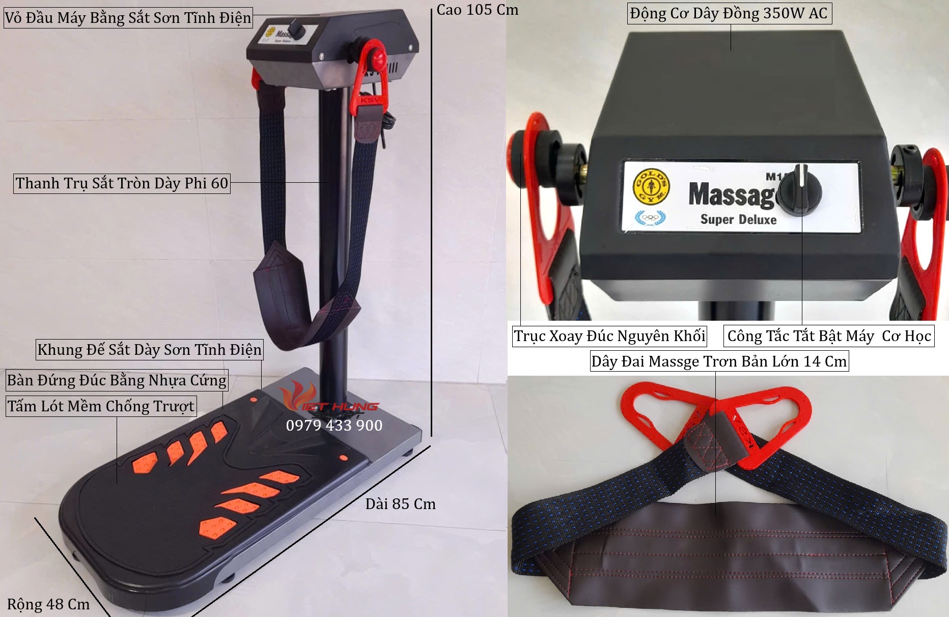 máy rung đứng M150