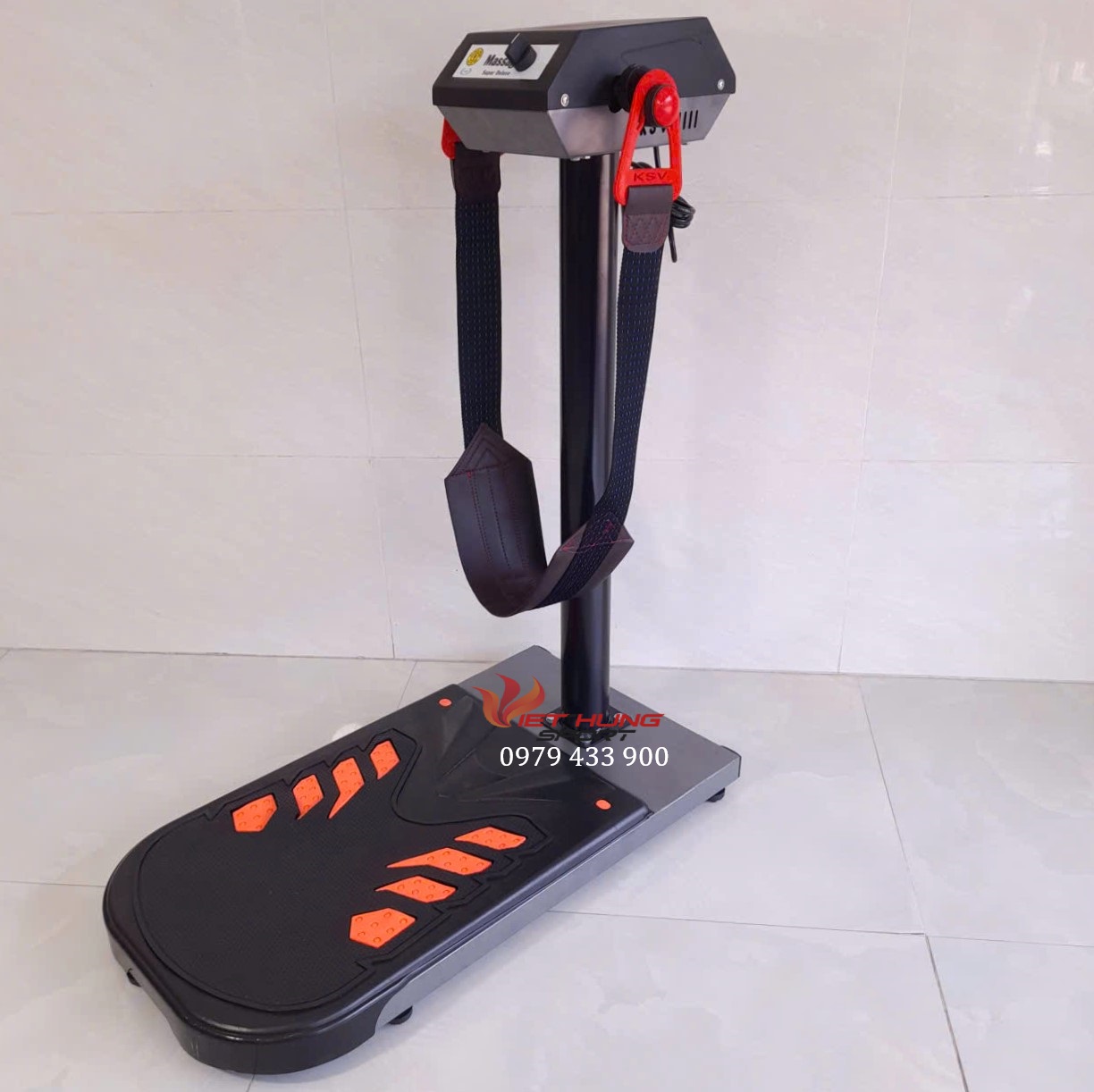 Máy Rung Bụng Đứng Super Deluxe M150. Công Suất 350W Dây Đai Trơn