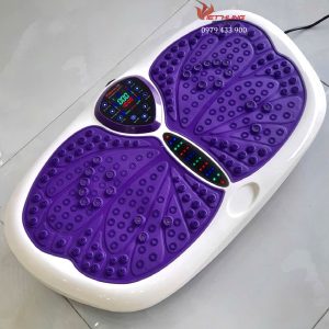 Máy Rung Giảm Mỡ Toàn Thân Fitness 680. Công Suất 400W Tốc Độ 999-Tím