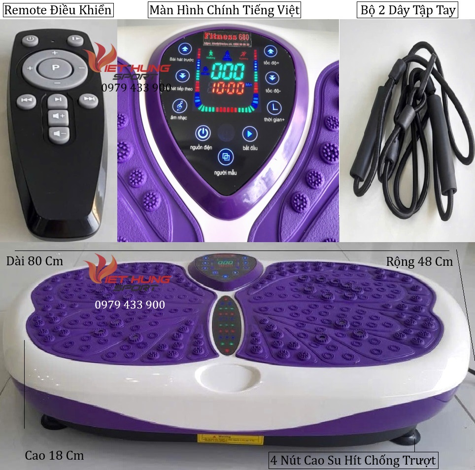 máy rung toàn thân 680