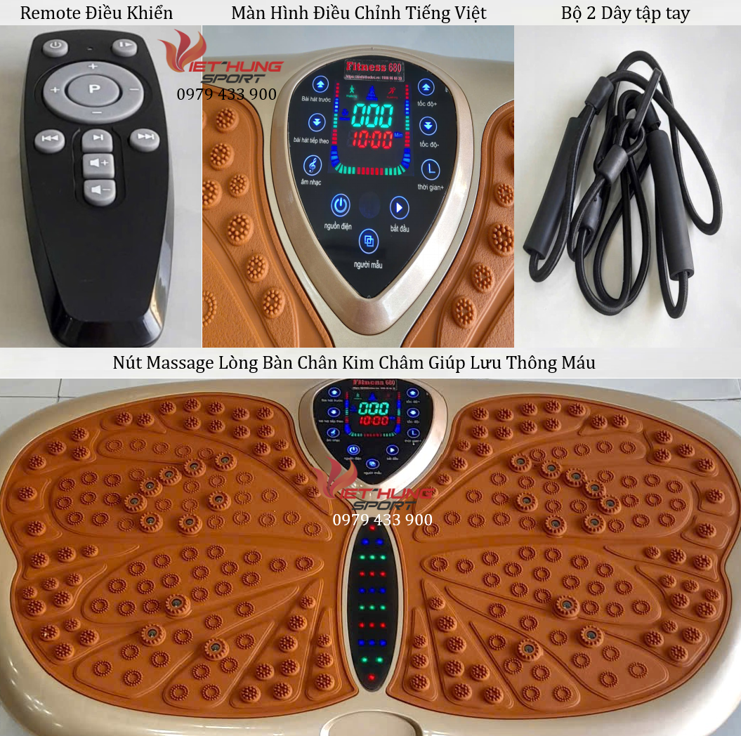 MÁY RUNG FITNESS 680