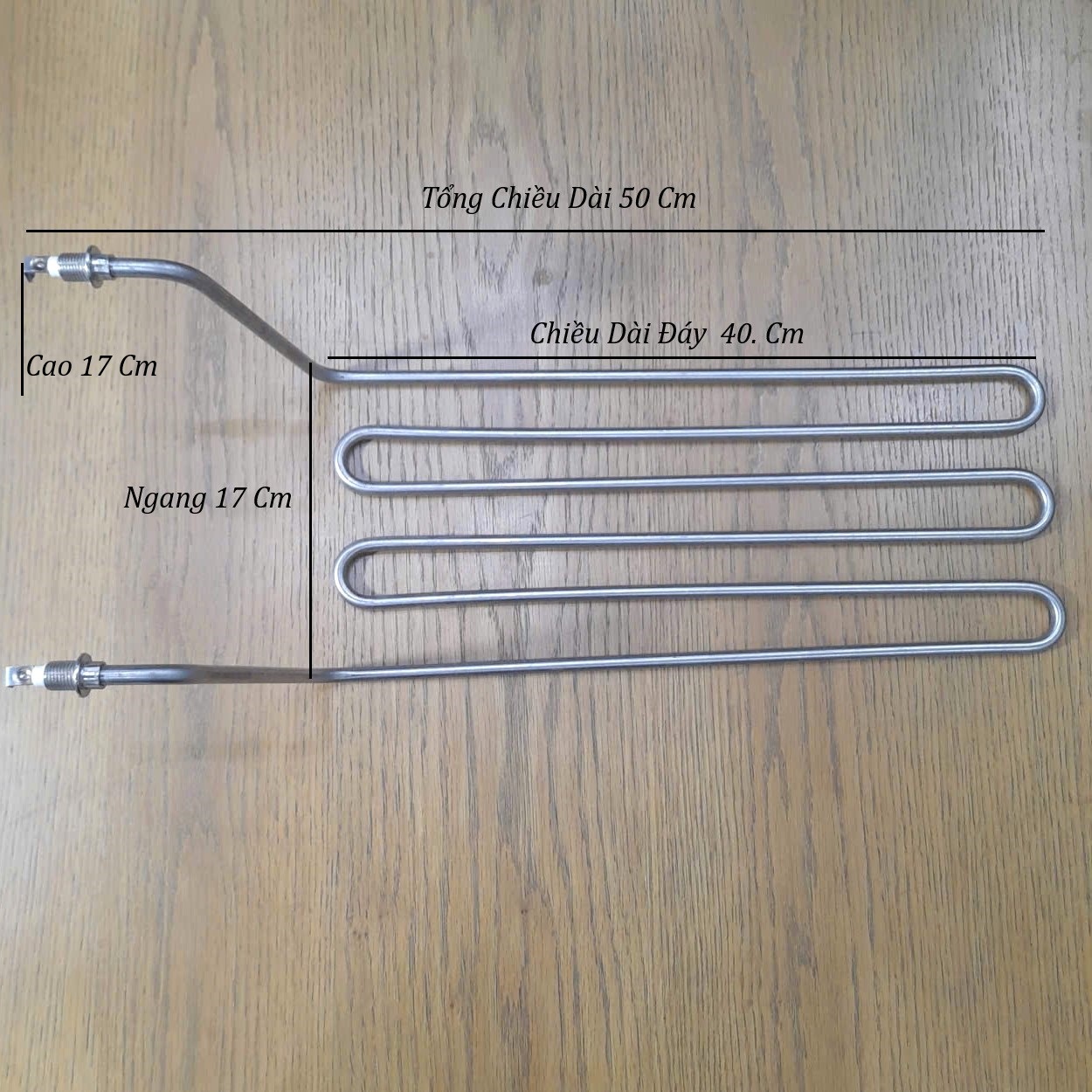 Điện Trở Nhiệt Bếp Chiên Điện 12 Lít Loại Dài